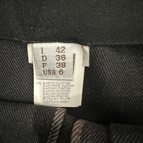 Brunello Cucinelli Gray Tapered Leg Pants Size 42/US 6 - Picture 8 of 9